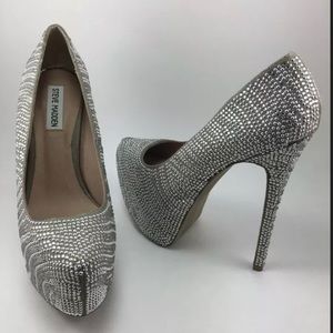 3/$12 Steve  Madden Dyvinal Bling Heels